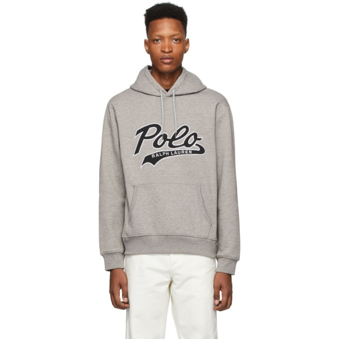 POLO RALPH LAUREN POLO RALPH LAUREN GREY TECH HOODIE