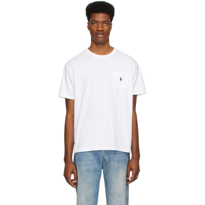 Polo Ralph Lauren White Pocket T-shirt | ModeSens