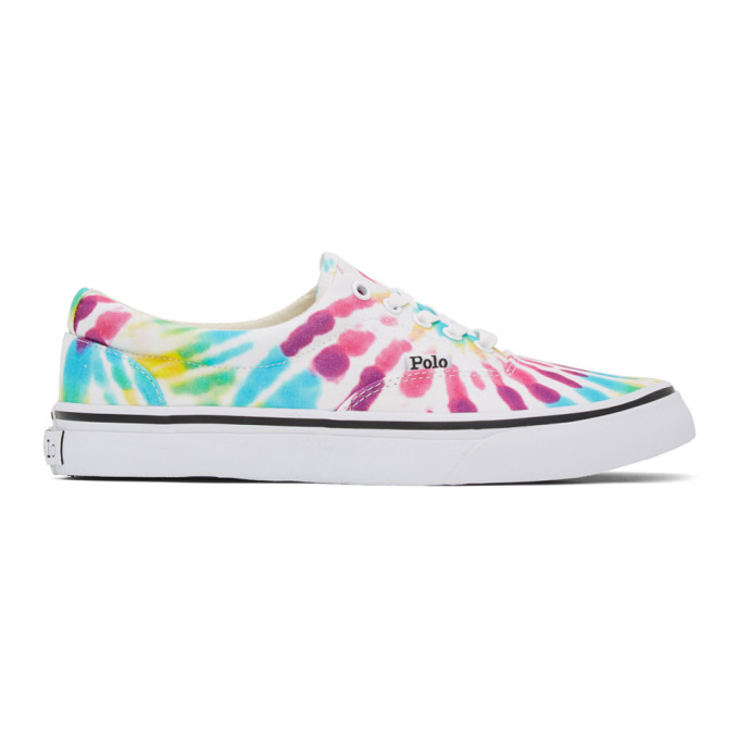 Polo Ralph Lauren Multicolor Thorton Sneakers In Rainbow