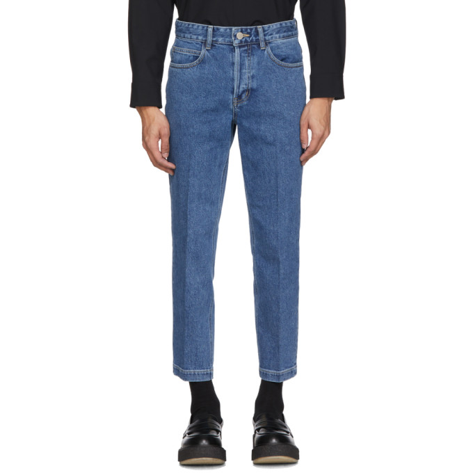 cropped jeans homme