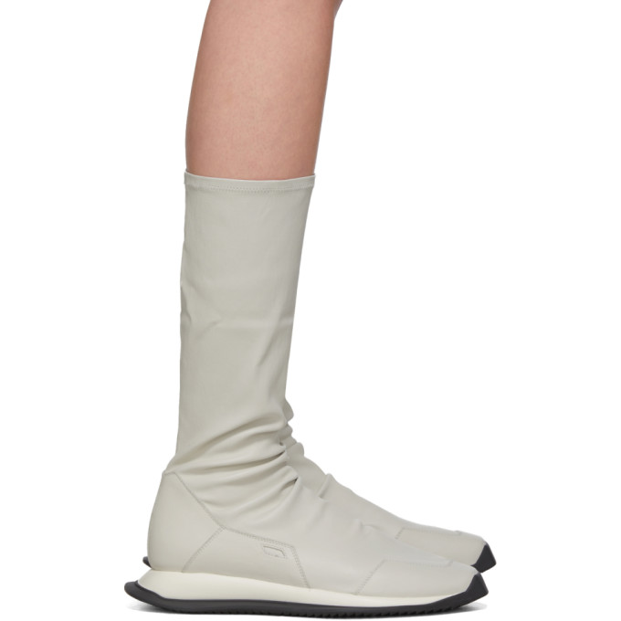 rick owens stretch boot