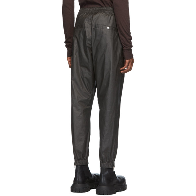 RICK OWENS RICK OWENS BLACK TRACK PANTS