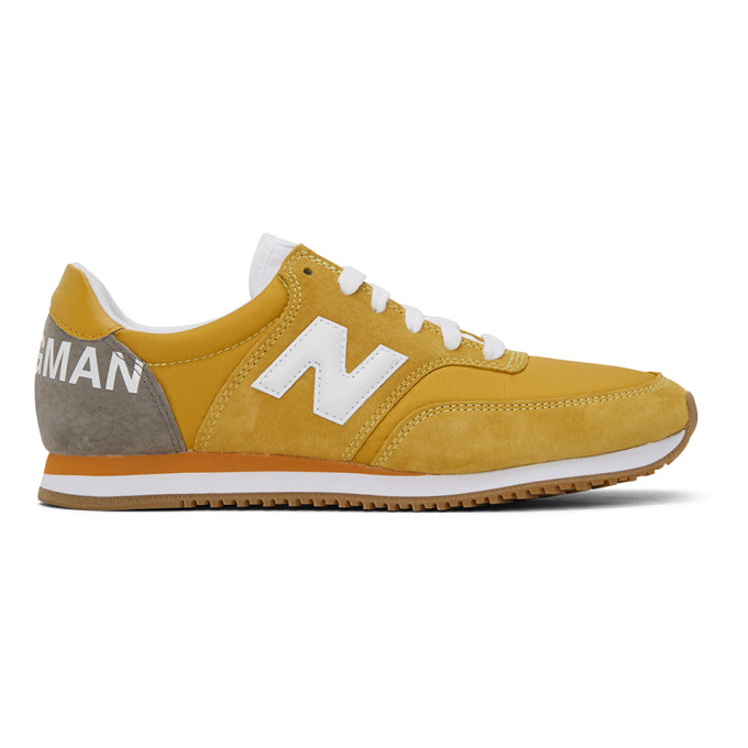 JUNYA WATANABE JUNYA WATANABE YELLOW NEW BALANCE EDITION COMP 100 SNEAKERS