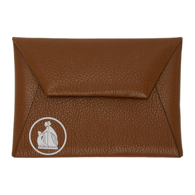 Lanvin Brown Envelope Clutch In 631 Eartg