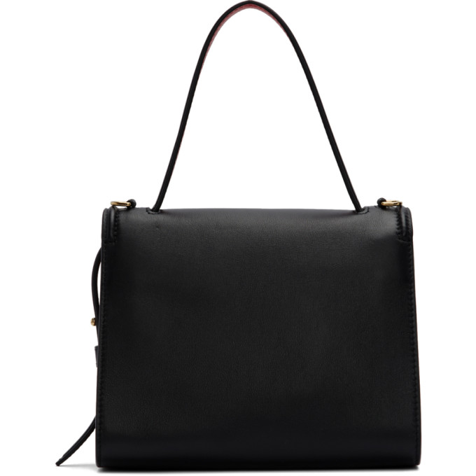 ALEXANDER MCQUEEN BLACK 'THE STORY' BAG
