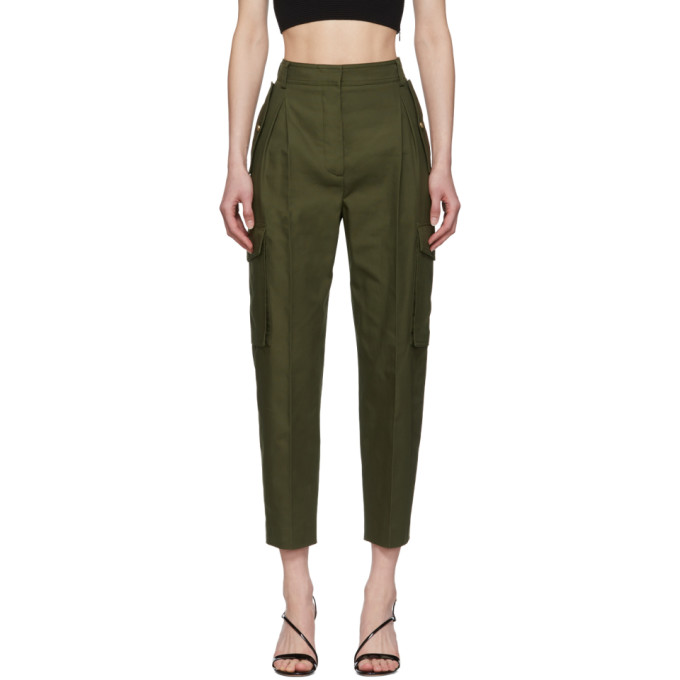 ALEXANDER MCQUEEN ALEXANDER MCQUEEN KHAKI CARGO PANT