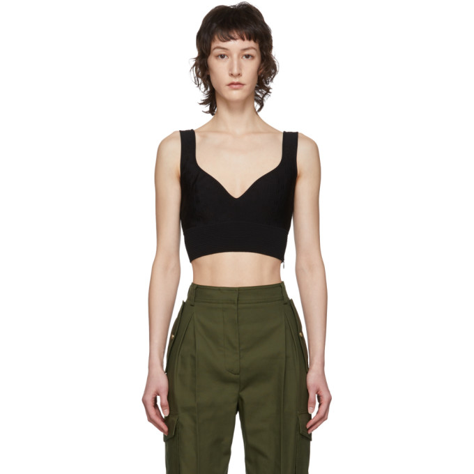 alexander mcqueen crop top