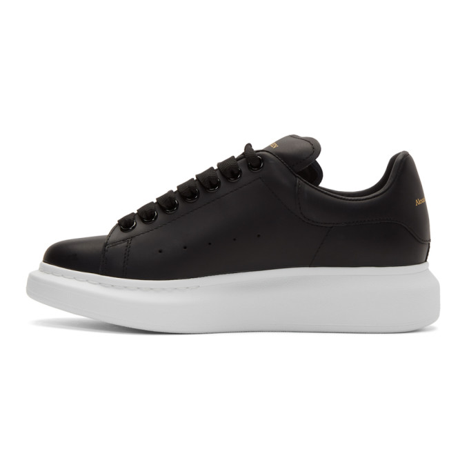 ALEXANDER MCQUEEN ALEXANDER MCQUEEN BLACK OVERSIZED SNEAKERS