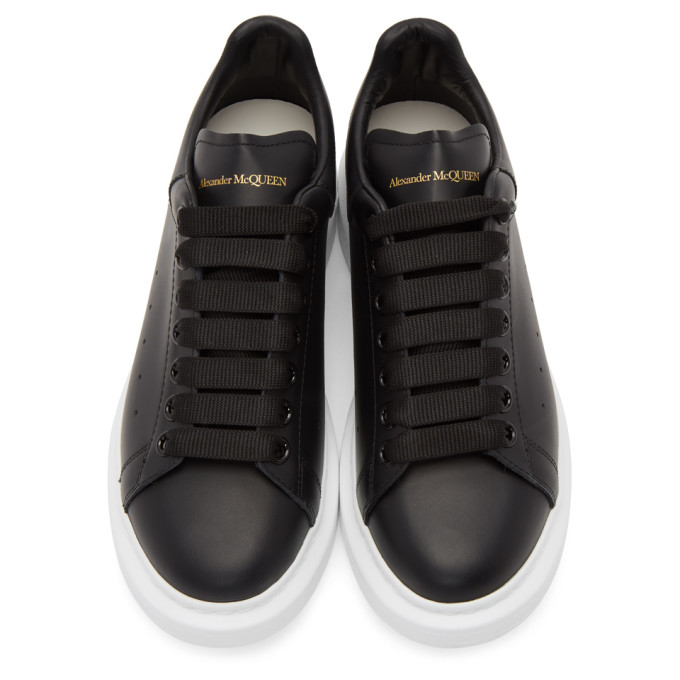 ALEXANDER MCQUEEN ALEXANDER MCQUEEN BLACK OVERSIZED SNEAKERS