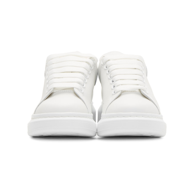 ALEXANDER MCQUEEN White Oversized Sneakers
