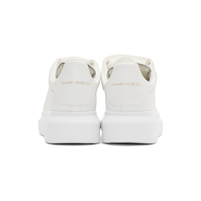 ALEXANDER MCQUEEN White Oversized Sneakers
