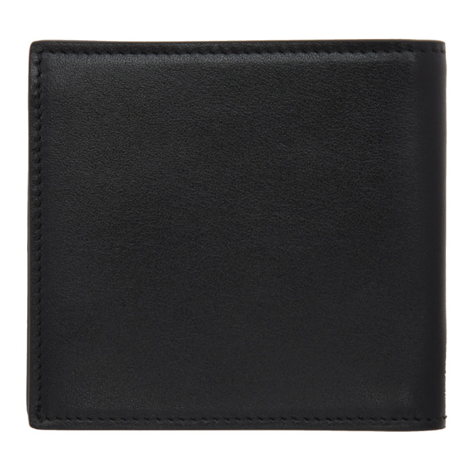 ALEXANDER MCQUEEN ALEXANDER MCQUEEN BLACK GRAFFITI BIFOLD WALLET