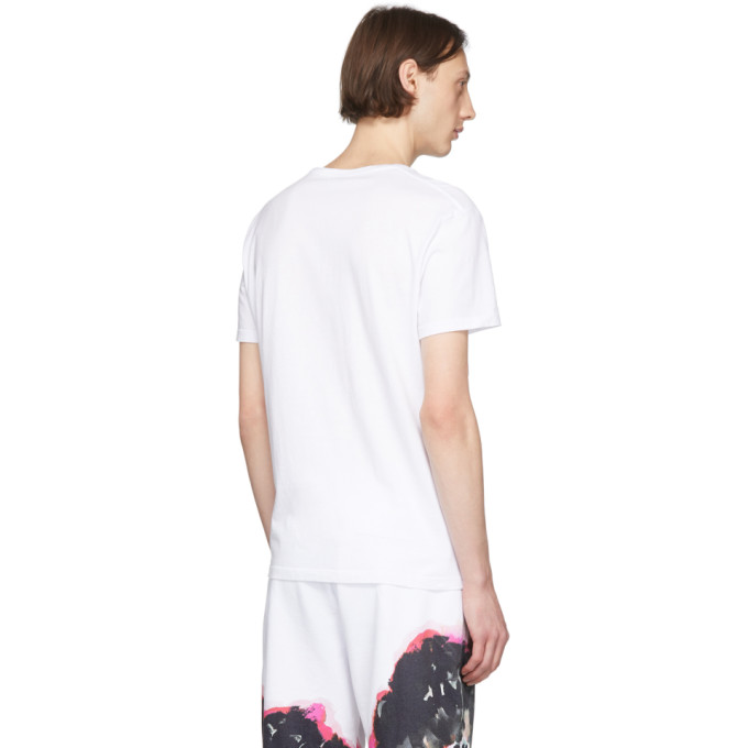 ALEXANDER MCQUEEN ALEXANDER MCQUEEN WHITE SKULL T-SHIRT