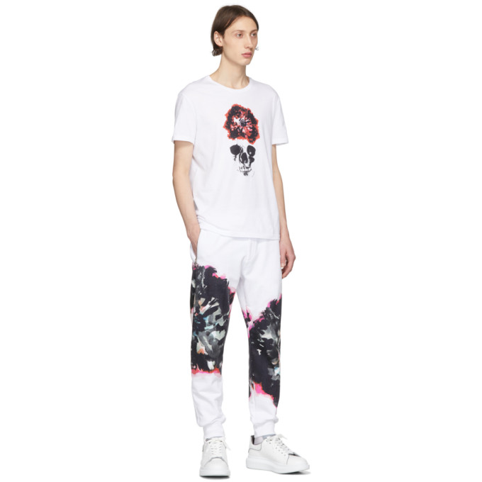 ALEXANDER MCQUEEN ALEXANDER MCQUEEN WHITE SKULL T-SHIRT