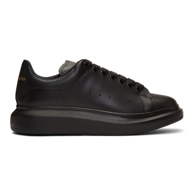 ALEXANDER MCQUEEN ALEXANDER MCQUEEN BLACK OVERSIZED SNEAKERS