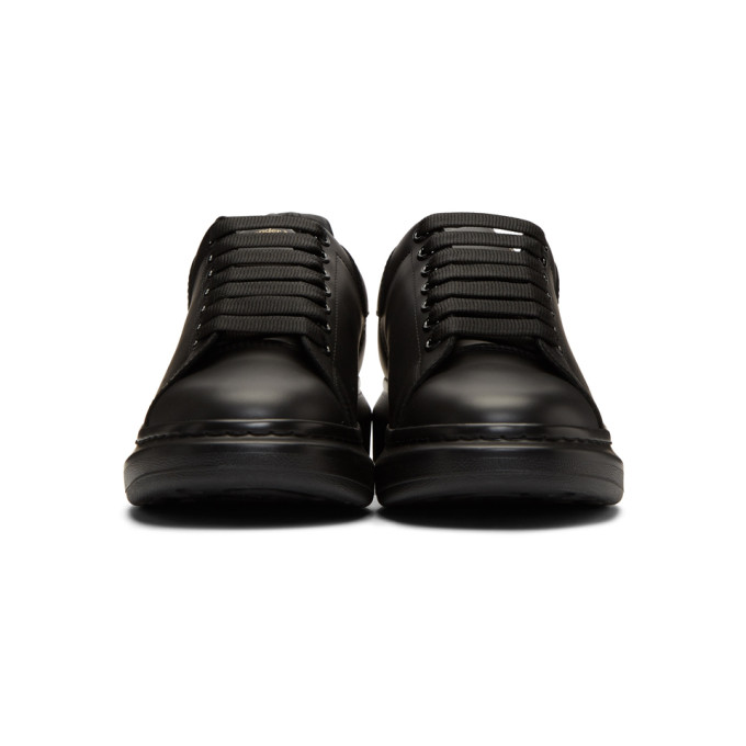 ALEXANDER MCQUEEN ALEXANDER MCQUEEN BLACK OVERSIZED SNEAKERS