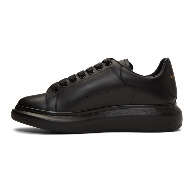 ALEXANDER MCQUEEN ALEXANDER MCQUEEN BLACK OVERSIZED SNEAKERS