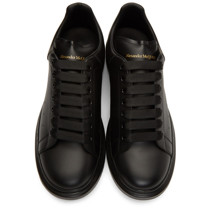 ALEXANDER MCQUEEN ALEXANDER MCQUEEN BLACK OVERSIZED SNEAKERS