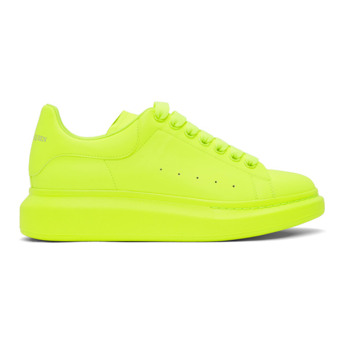 Alexander McQueen Yellow Oversized Sneakers - 553761W4LY1