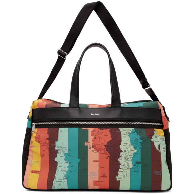 Paul Smith Ssense Exclusive Multicolor Travel Duffle In Rmapss