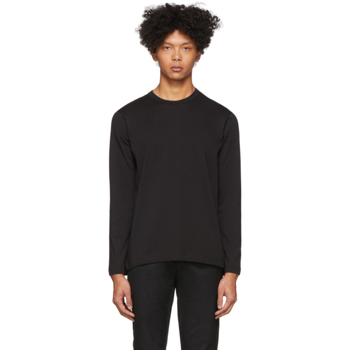 black plain long sleeve