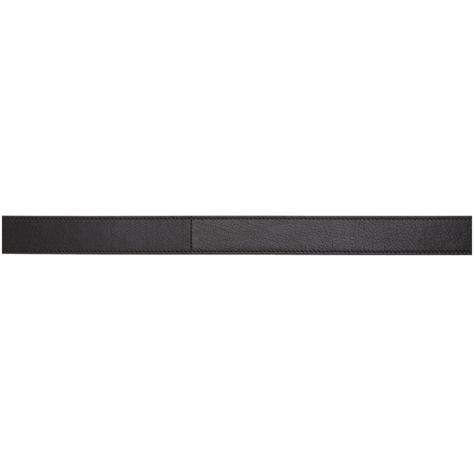 GIVENCHY GIVENCHY BLACK LEATHER BELT