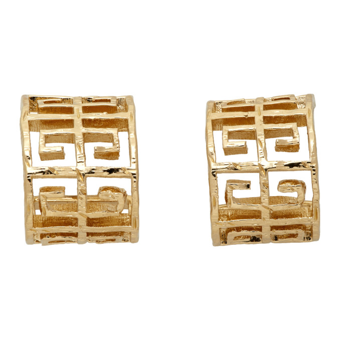 GIVENCHY GIVENCHY GOLD 4G EARRINGS