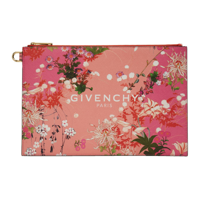 Givenchy 粉色  Paris Flowers 手袋 In 650 Pink