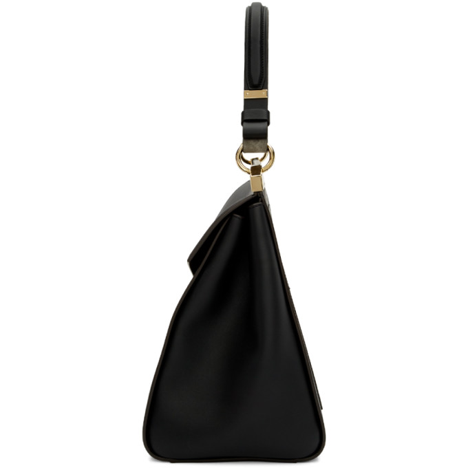 GIVENCHY GIVENCHY BLACK MEDIUM MYSTIC TOP HANDLE BAG