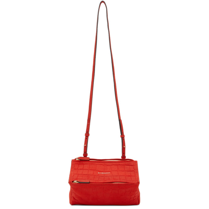 Givenchy Red Mini Pandora Bag