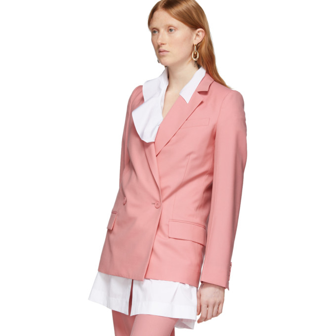 GIVENCHY GIVENCHY PINK STRUCTURED BLAZER