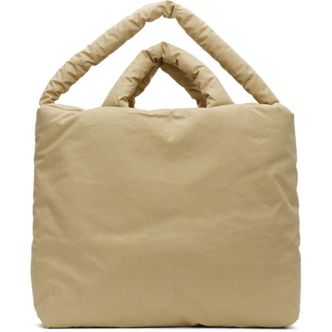 Click to view more detailed imagery on our partner's website Kassl Editions Beige Large Trench Bag In 0003 Beige