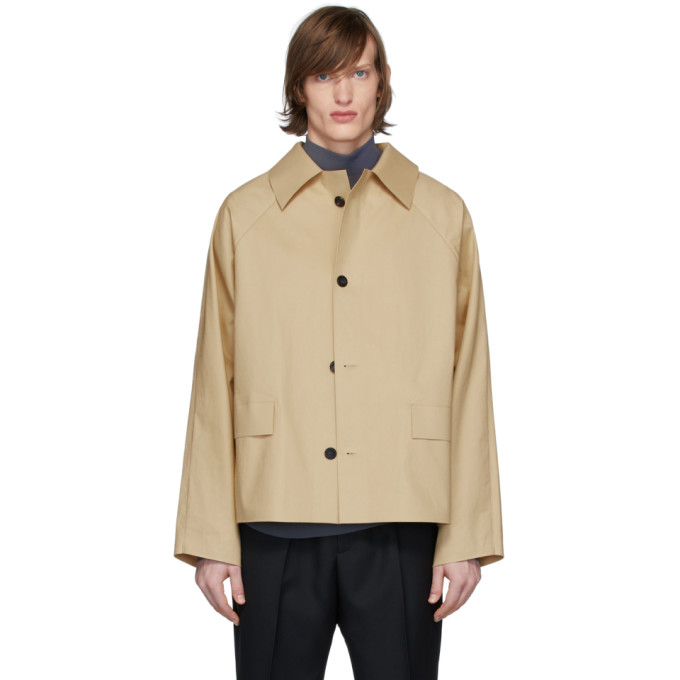 KASSL EDITIONS KASSL EDITIONS BEIGE ORIGINAL TRENCH JACKET