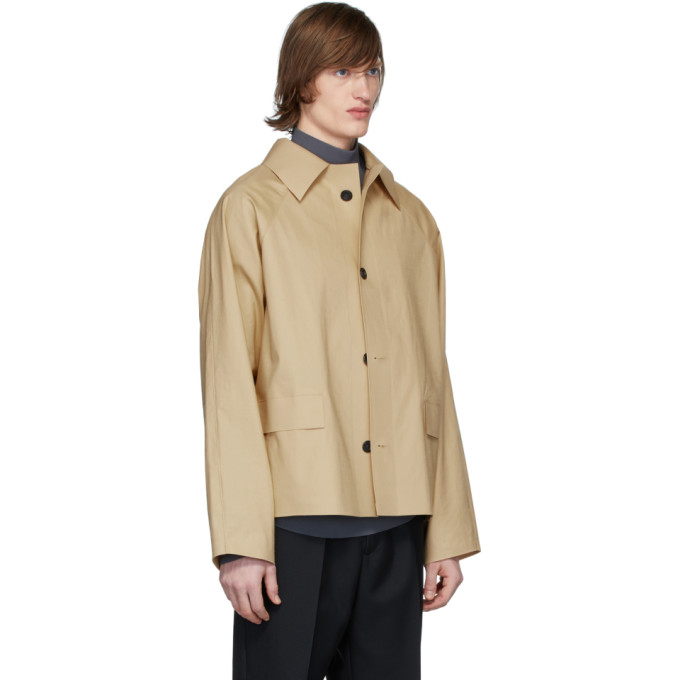 KASSL EDITIONS KASSL EDITIONS BEIGE ORIGINAL TRENCH JACKET