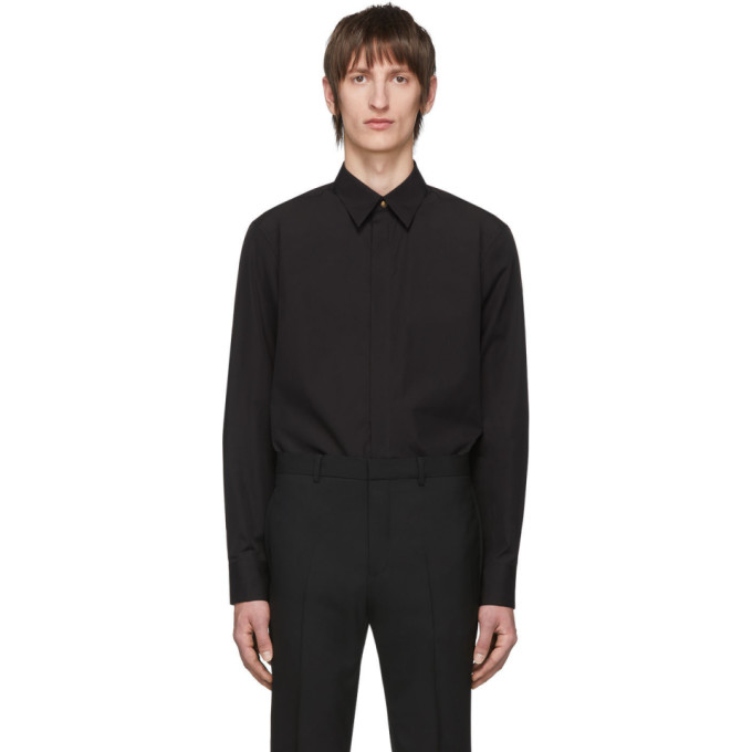 Givenchy Black Gold Button Shirt