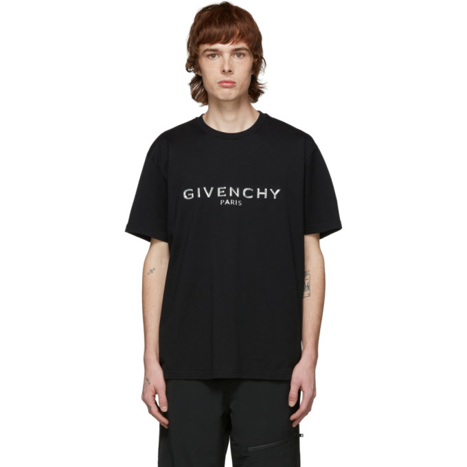 Givenchy Black Paris T-Shirt