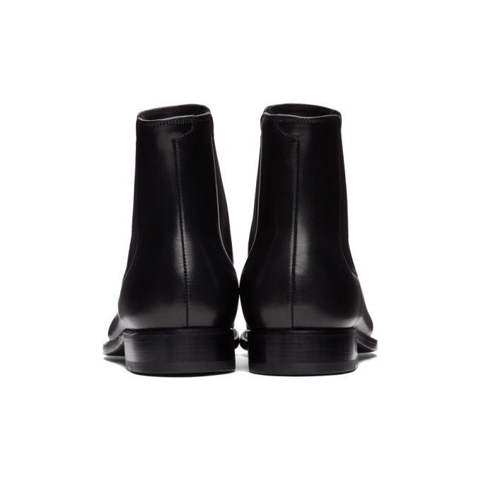 GIVENCHY GIVENCHY BLACK CLASSIC CHELSEA BOOTS