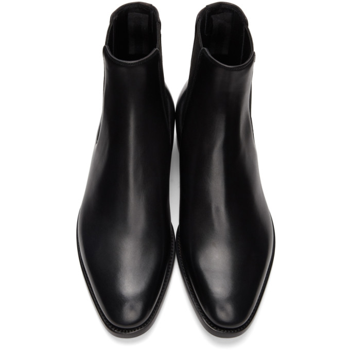 GIVENCHY GIVENCHY BLACK CLASSIC CHELSEA BOOTS