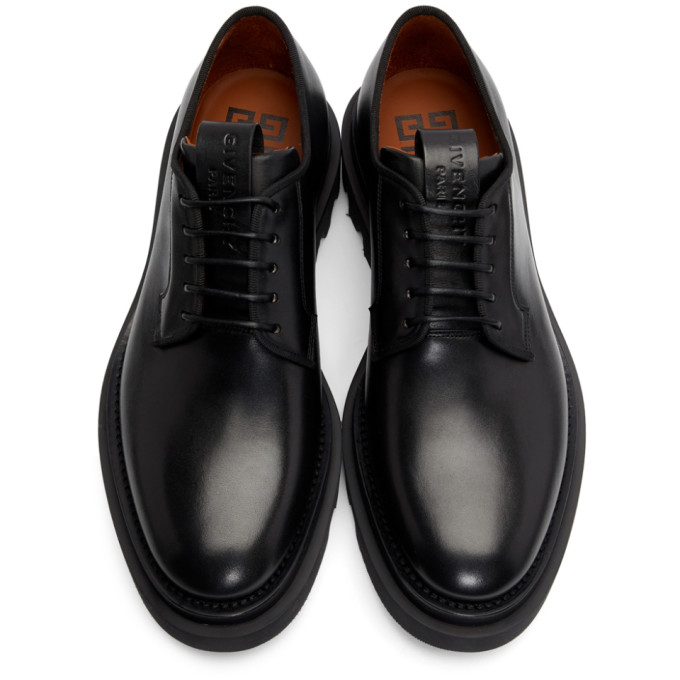 GIVENCHY GIVENCHY BLACK COMBAT DERBYS