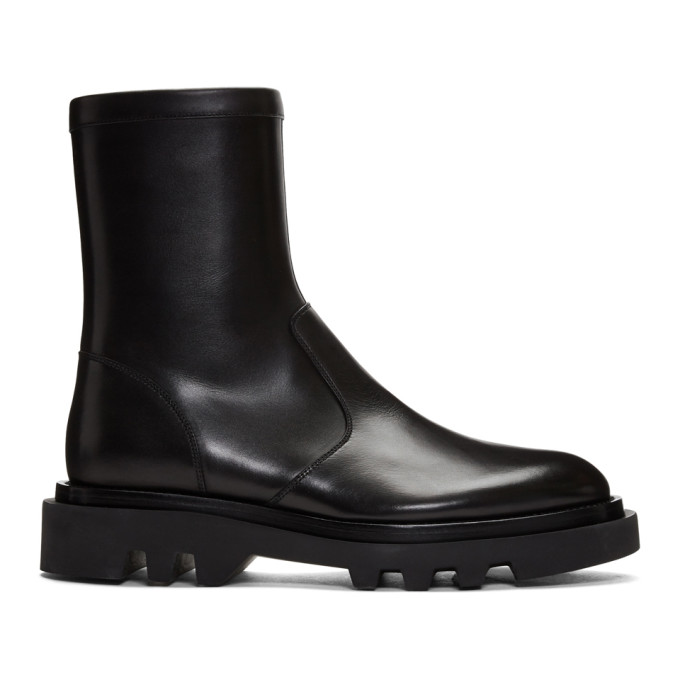 Givenchy Black Combat Boots