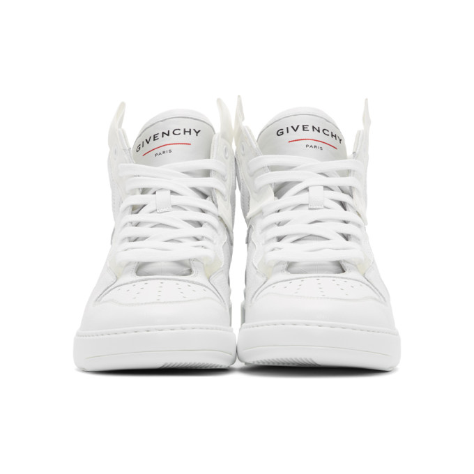 GIVENCHY GIVENCHY WHITE WING HIGH SNEAKERS