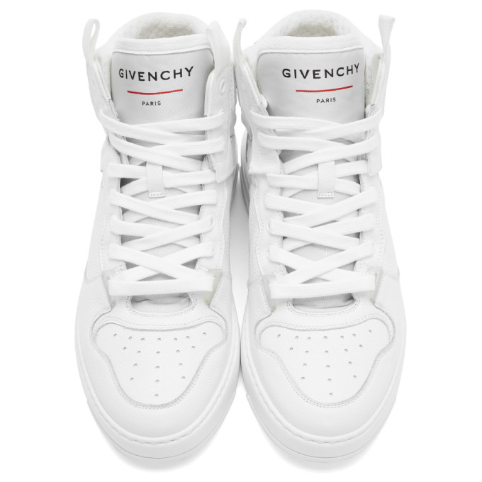 GIVENCHY GIVENCHY WHITE WING HIGH SNEAKERS