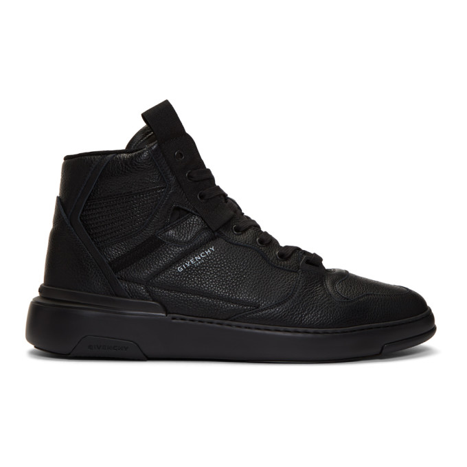 givenchy black leather sneakers