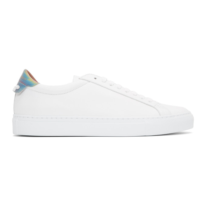 GIVENCHY GIVENCHY WHITE URBAN STREET HOLOGRAM SNEAKERS