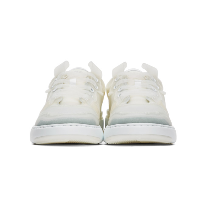 GIVENCHY GIVENCHY WHITE BASKETS WING SNEAKERS