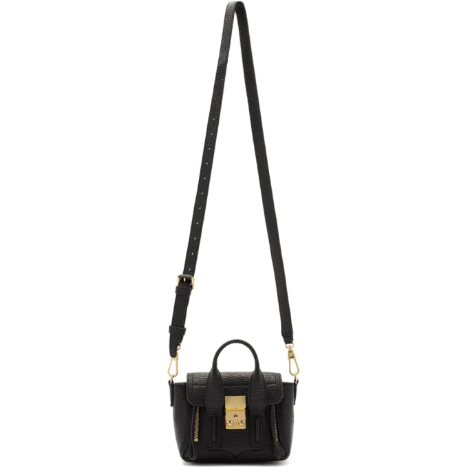 31 Phillip Lim Black Nano Pashli Satchel