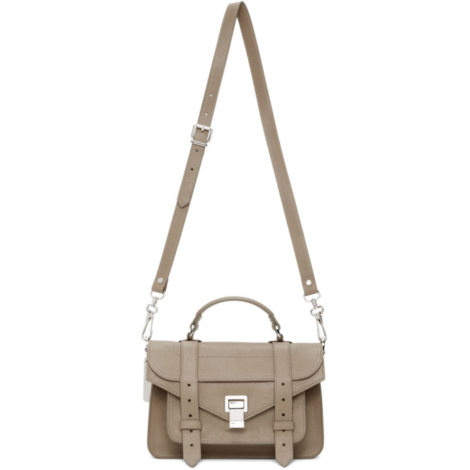 PROENZA SCHOULER PROENZA SCHOULER TAUPE TINY PS1 BAG