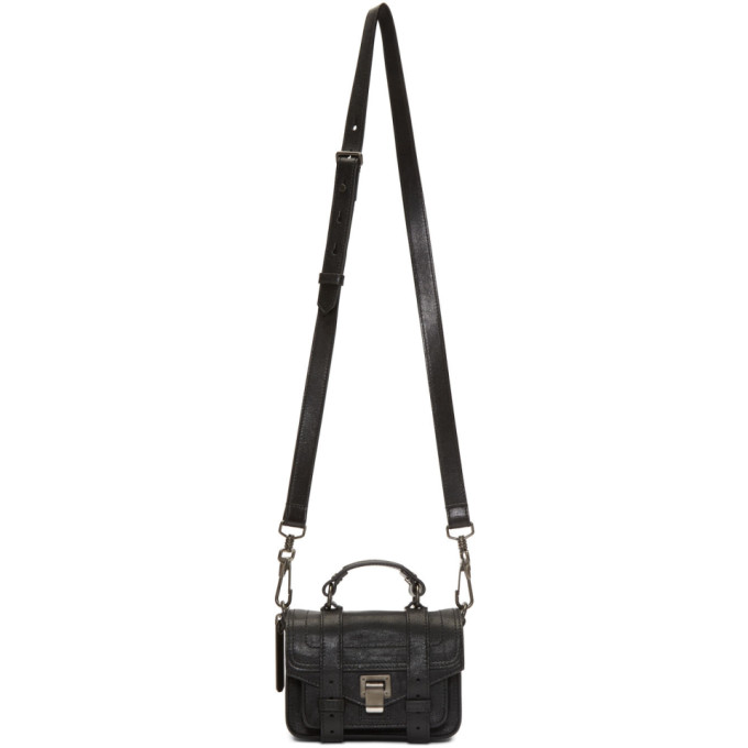 PROENZA SCHOULER PROENZA SCHOULER BLACK MICRO PS1 BAG