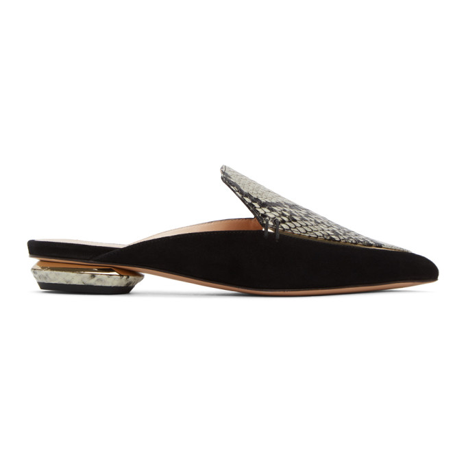 NICHOLAS KIRKWOOD NICHOLAS KIRKWOOD PINK PYTHON BEYA MULES