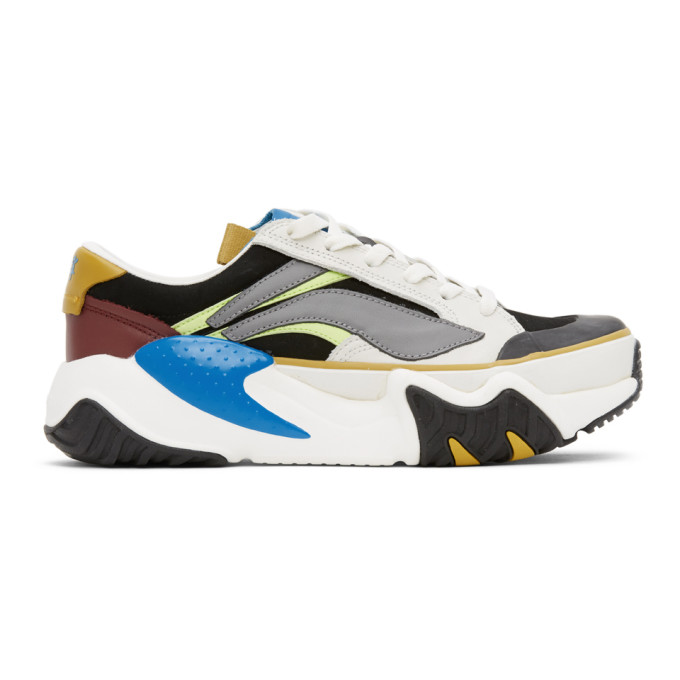 Li-Ning Multicolor Hybrid Wave Sneakers - AGCP309-5